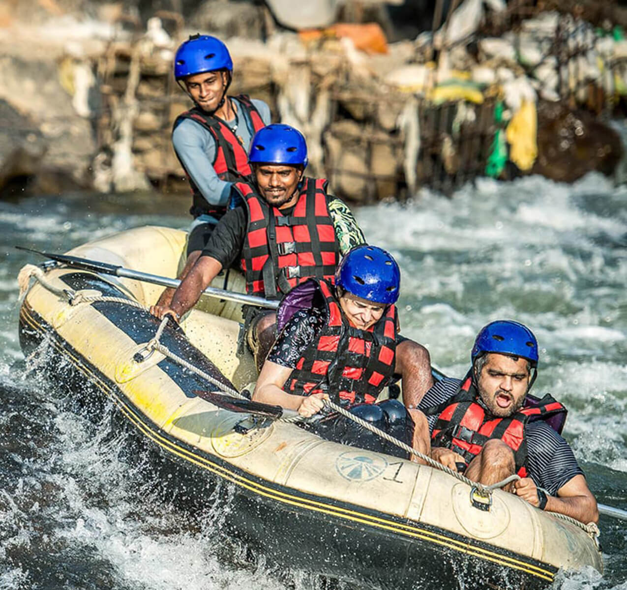 white water rafting